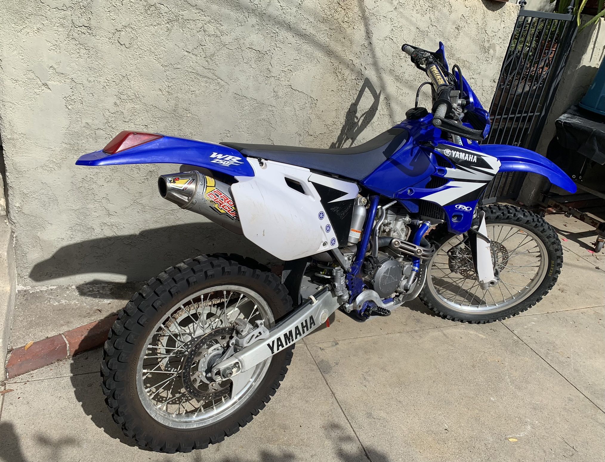 Dirt bike 2005 Yamaha Wr250