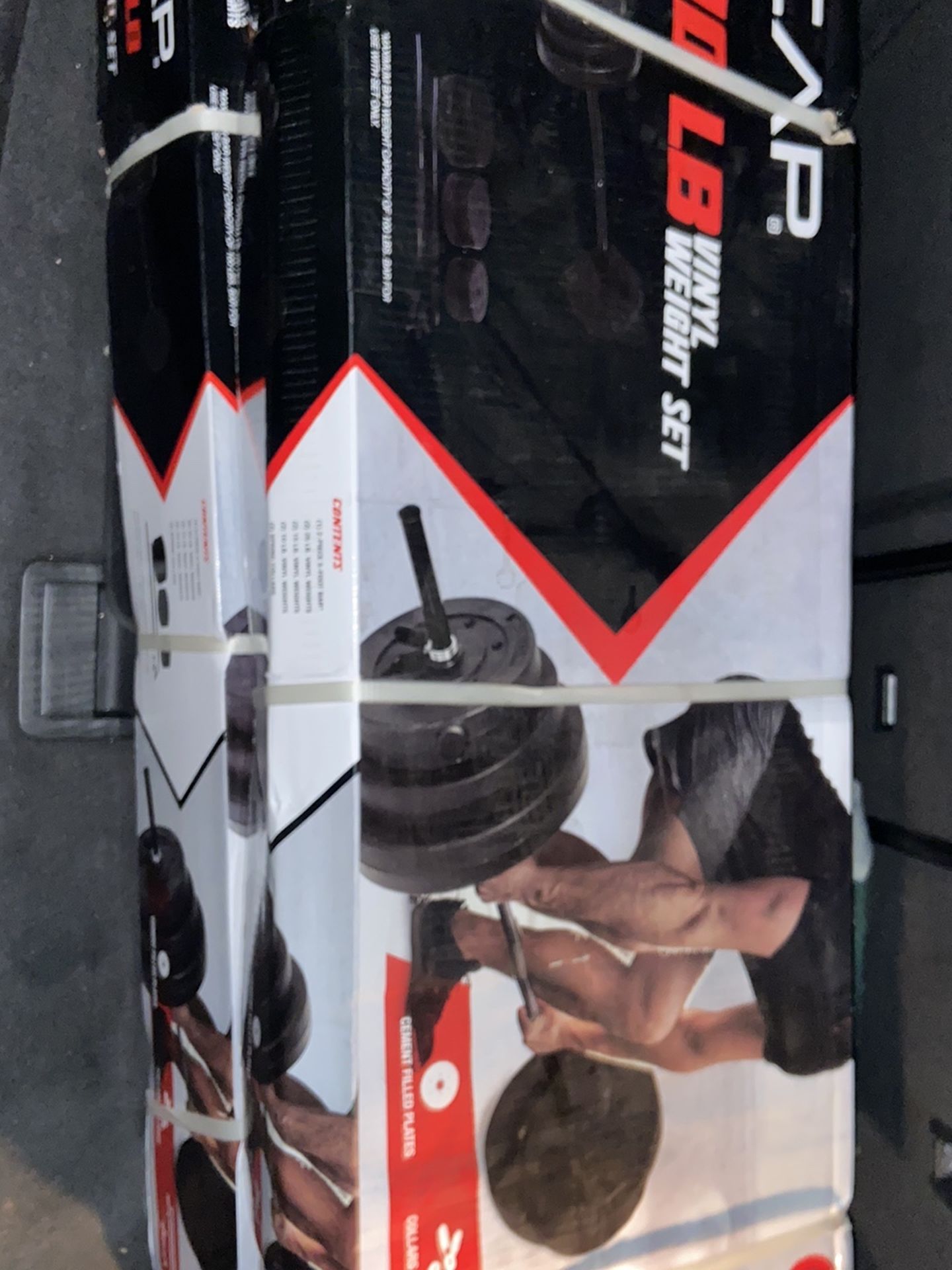 CAP 100LB Vinyl Weight Set