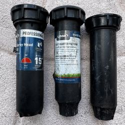 Sprinkler heads —3 Pcs.