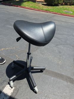Rolling Saddle Chair