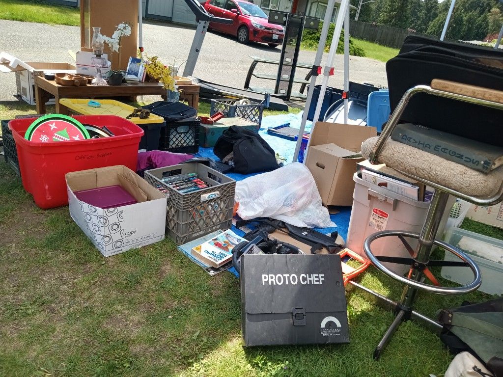 Garage Sale Tomorrow
