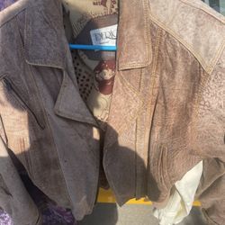 Leather jacket
