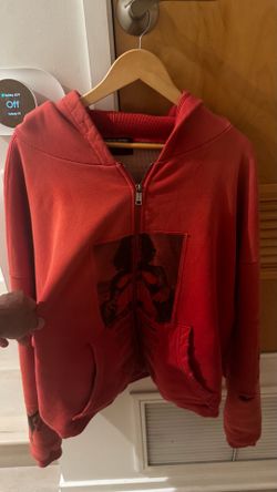 Erd red hoodie size medium