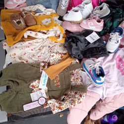 Baby Walkin Leather Shoes Nike 5.5 New Balance 4.5 And Air Max 2 Piece Cartes 0 6 Mth 