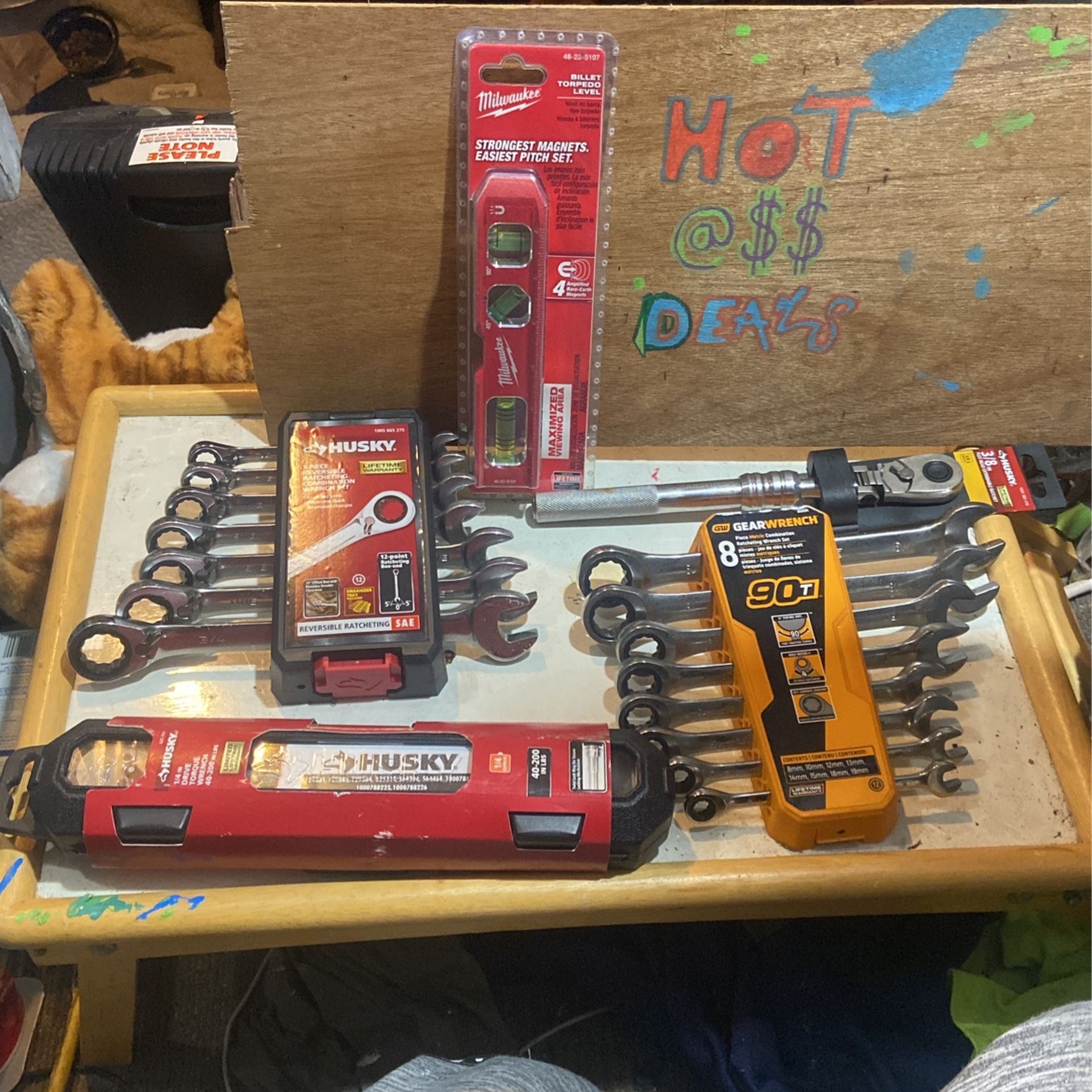 Husky, Milwaukee, Ratchet Wrenches, Flex Head Ratchet for Sale in