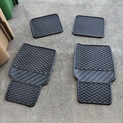 Rubber Floor Mats For Car Or Truck 