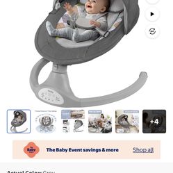Electric baby swing
