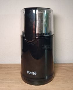 Kaffe KF5010 Electric Coffee Grinder 6oz Double Blade Black