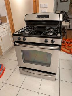 30 inch GE gas oven range