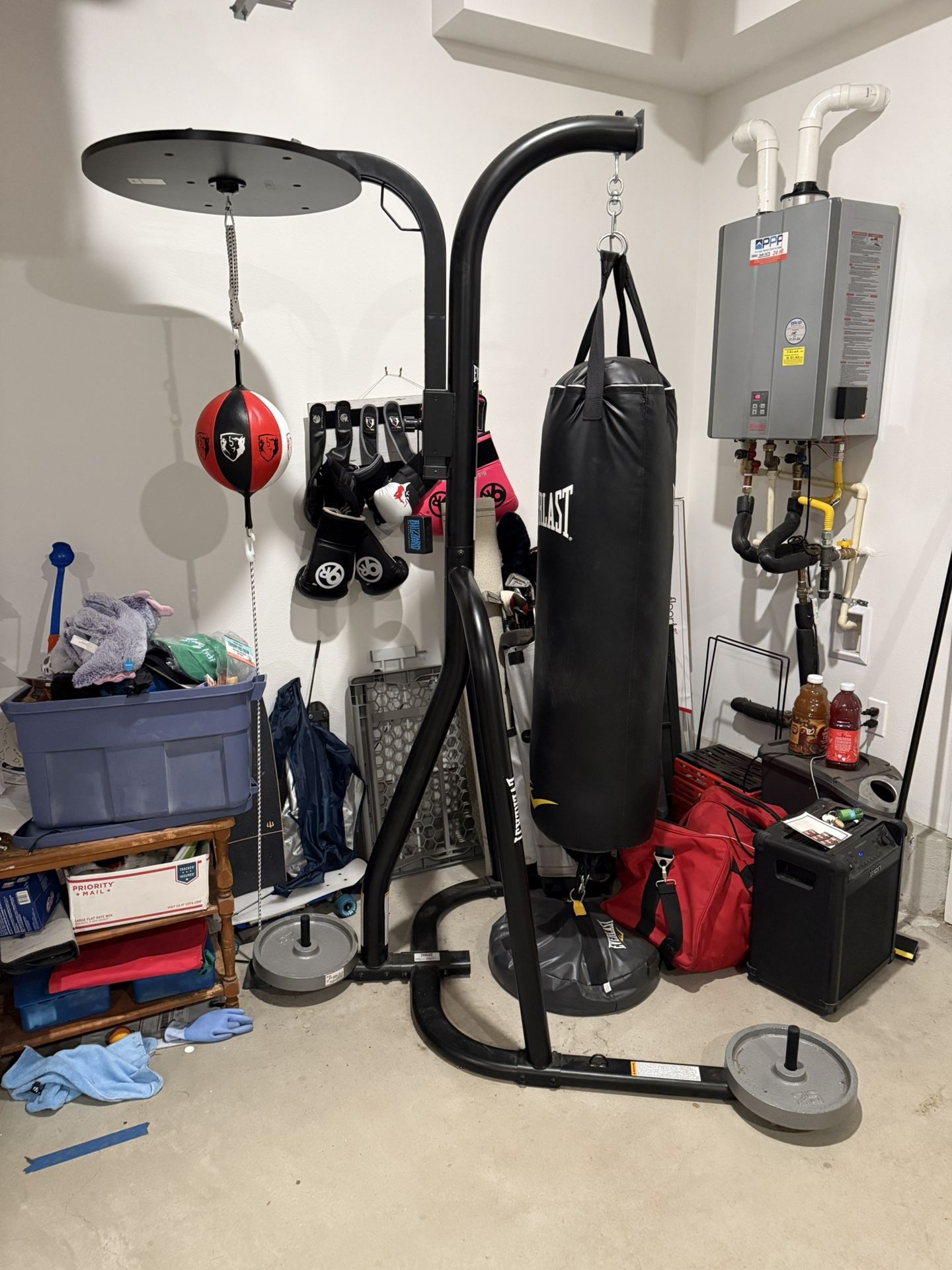 Boxing Training Set Up