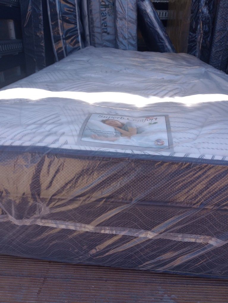Brand New Twin Size Mattress And Box Spring Free Delivery,All Products : American Fashion Style Bags On Sale