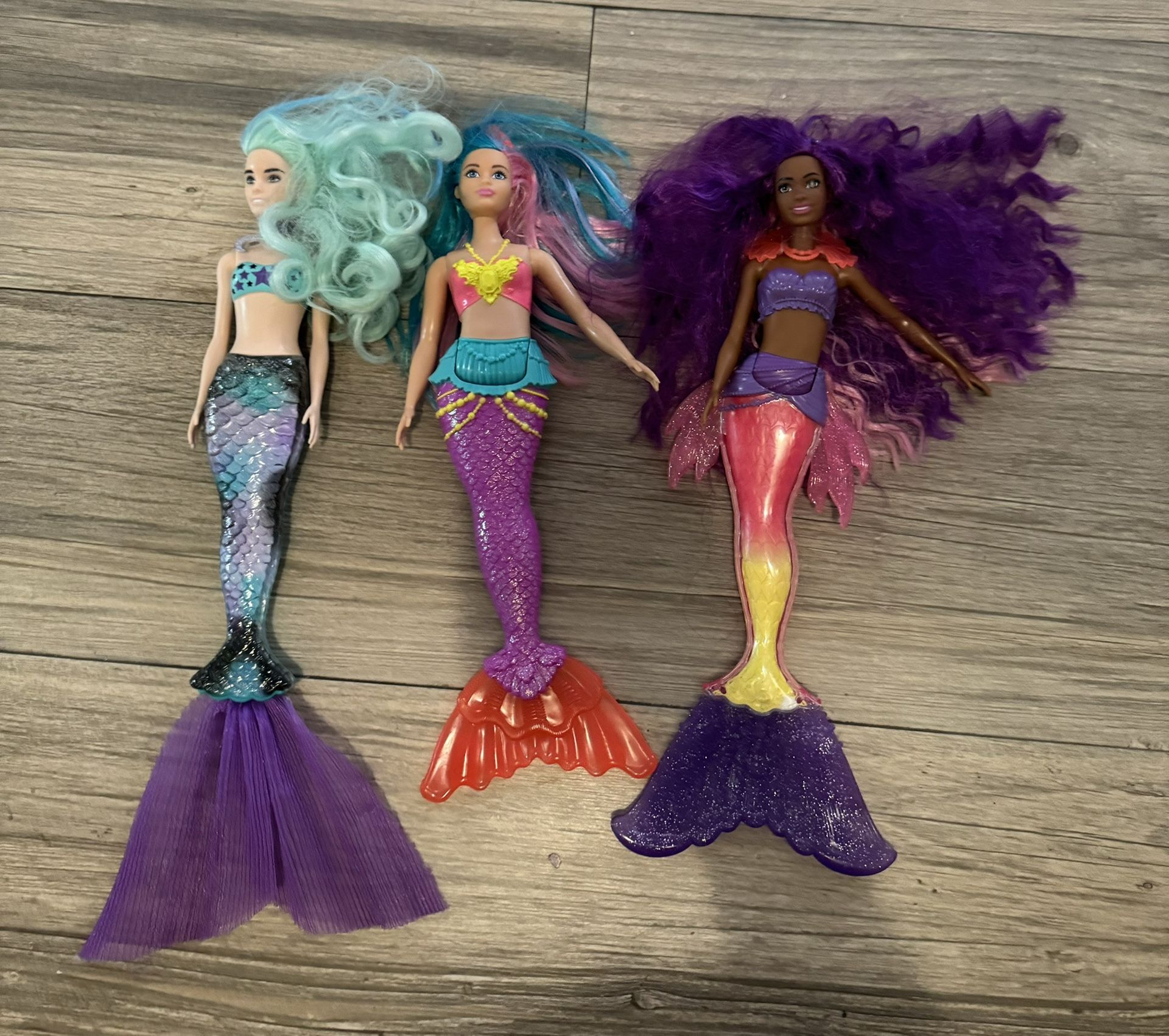 Barbie Mermaid Doll Lot