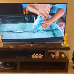 Wood TV Table