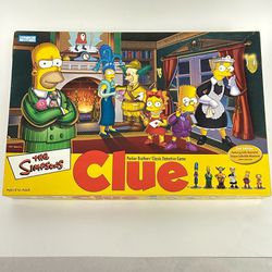 The Simpsons Clue Board Game 2nd Edition New
