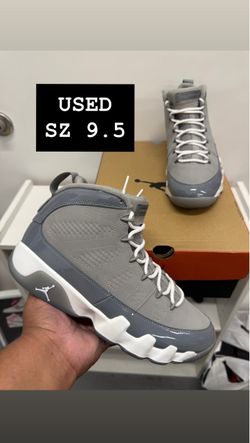USED Air Jordan 9 cool grey SZ 9.5