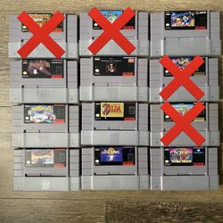 Super Nintendo Games