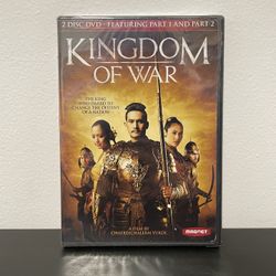 Kingdom Of War 2 Disc DVD Part 1 & 2 NEW SEALED Magnolia Wanchana Sawatdee 2011