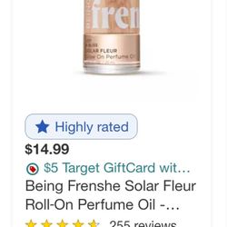 Freshe Desert Rose Roll On Perfume 