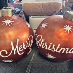 Christmas Bulbs-outdoor