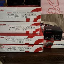 Brembo brake pads and rotors