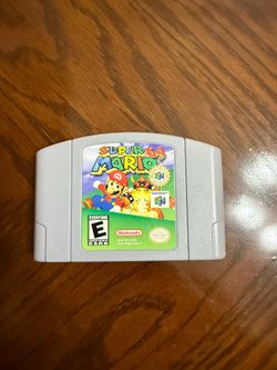 Super Mario N64 game