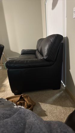 Leader Black Couch