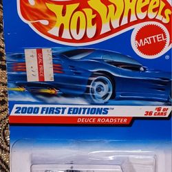 Hot Wheels Deuce Roadster 2000 First Edition Car 