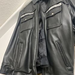 Motorcycle Leather Jacket 