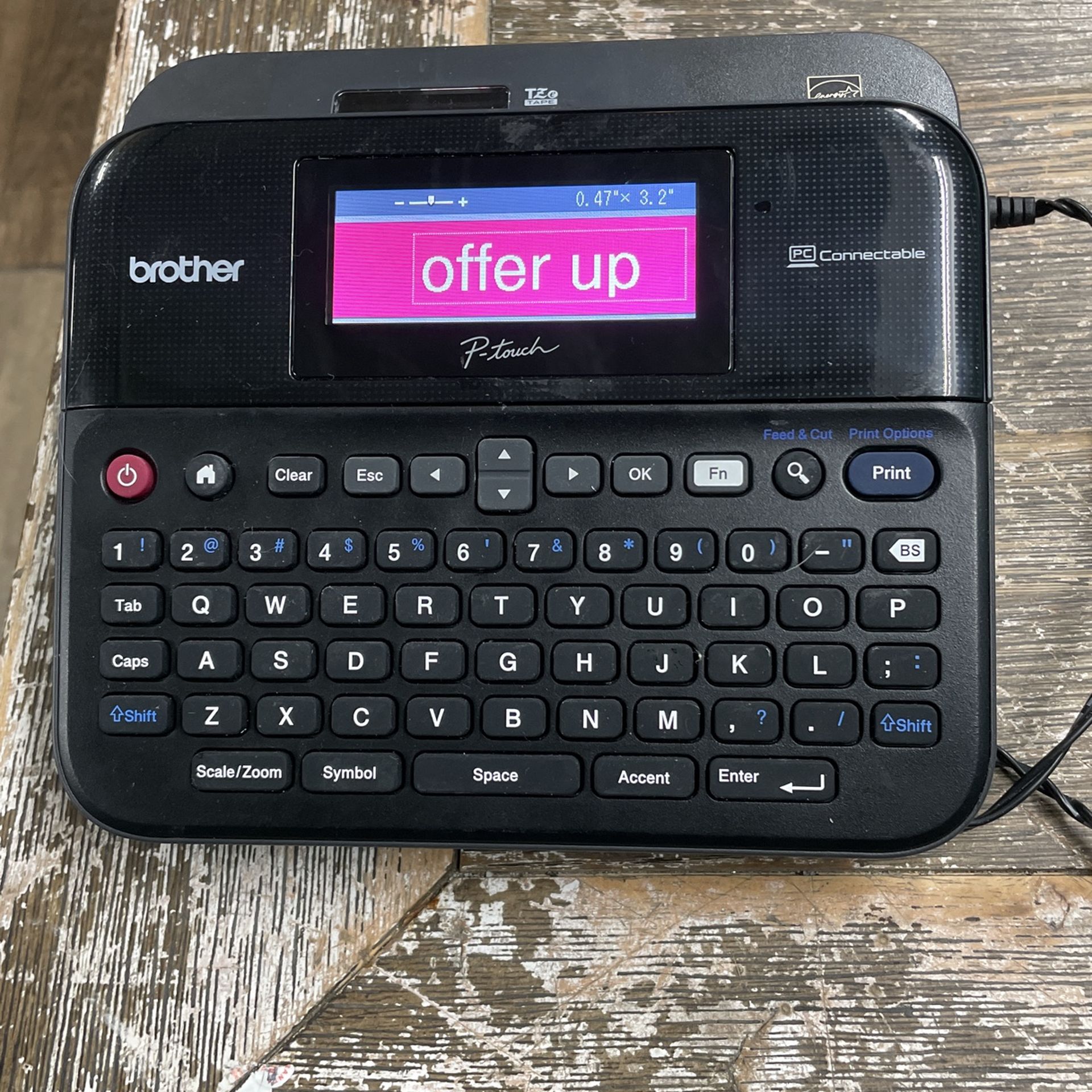 Brother Color Display Label Printer $50