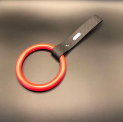 Classic Circle JDM Handle | Ferrari Red Tsurikawa 