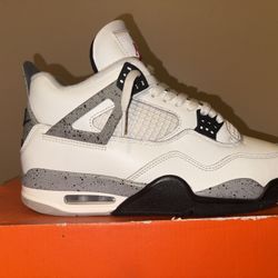 Air Jordan 4 White Cement 2025 