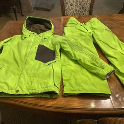 Ski Jacket & Pants Outfit -Volcom Youth
