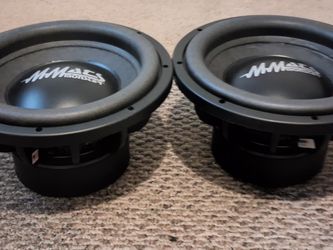 2 Mmats Monster 12" Subs