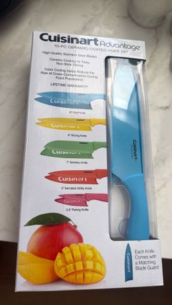 Cuisinart advantage 10 piece ceramic coated knife set