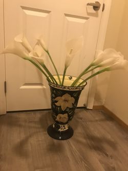 Vase And Flowers For Sale