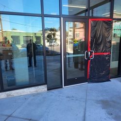 Glass Replacement, Door Adjustments, New Storefronts Shower Doors