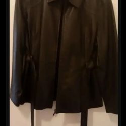 PETITE XL LEATHER JACKET....... CHECK OUT MY PAGE FOR MORE ITEMS