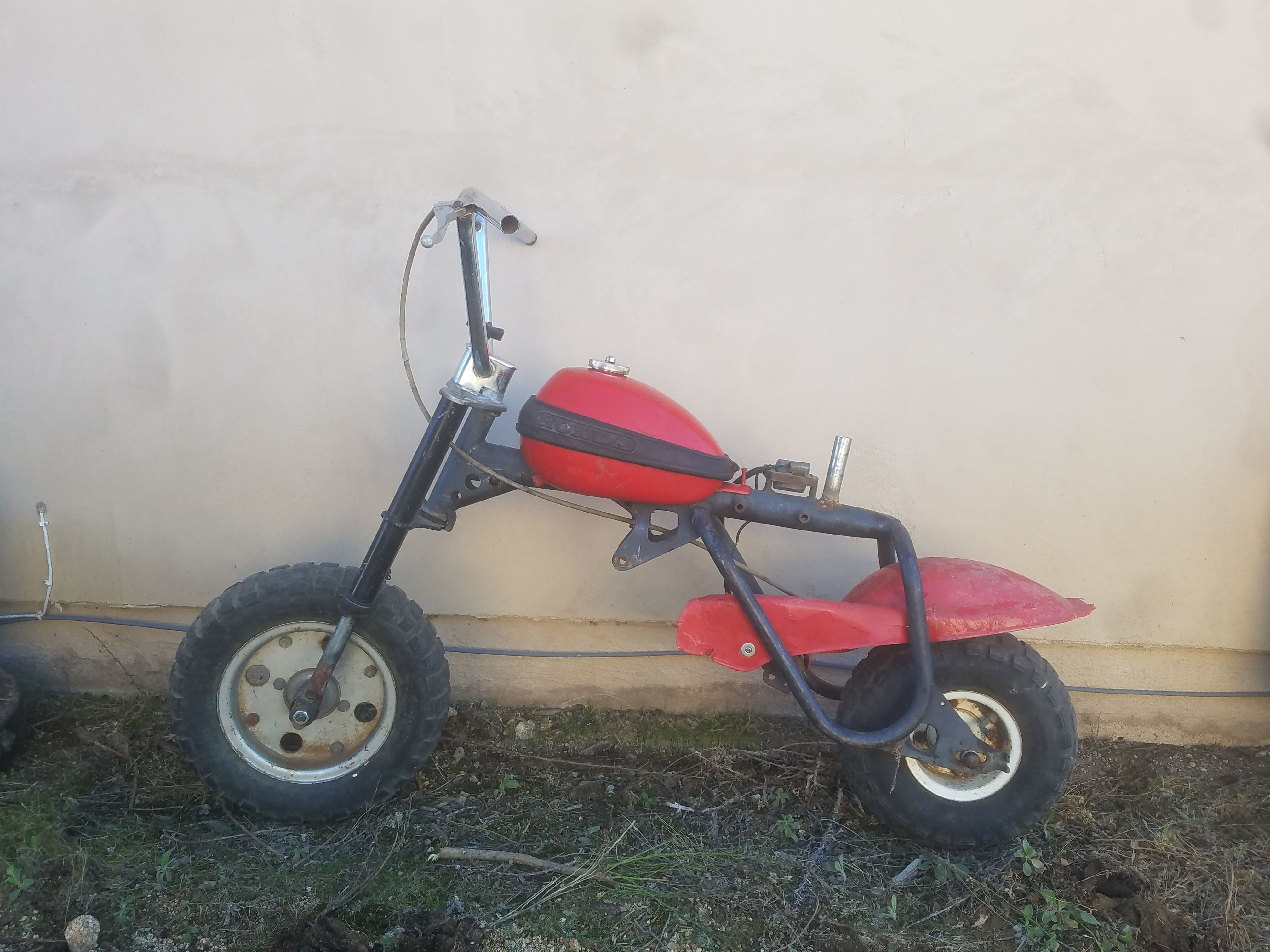 1969 honda qa50 rolling project