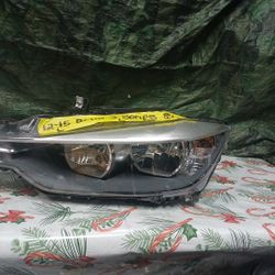 2012-15 BMW 3 Series Left Headlight Regular 