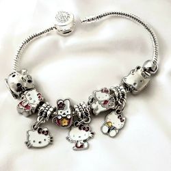 Hello Kitty All Chamrs Bracelet 