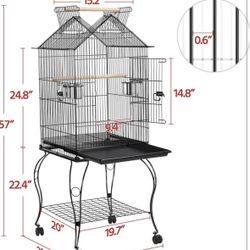 Rolling Bird Cage