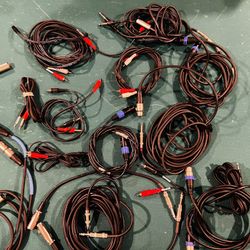 Varios Cables Para Audio, Dj, Karaokee 