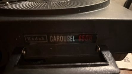 Kodak 650H Carousel Projector Black 35mm Slide Projector