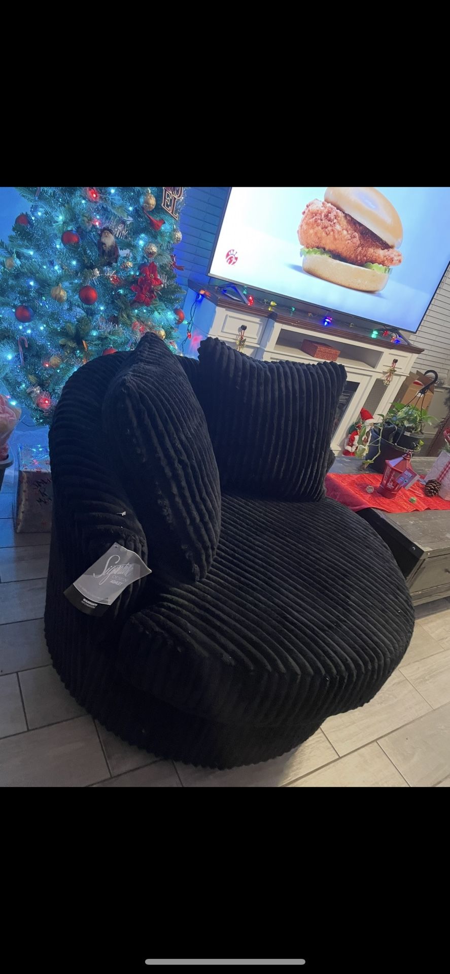 Black Swivel Chair