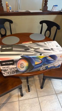 Jetson MOJO Hoverboard – Brand New / Never Used – Bluetooth + LED Lights
