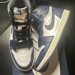 Jordan 1 High Midnight Navy Size 10 Used