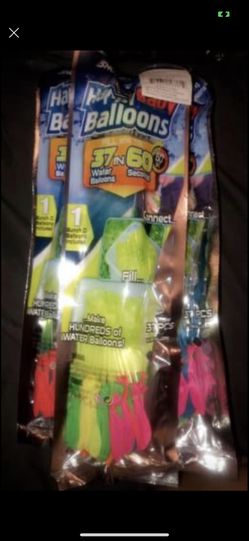 WATER BALLOONS
