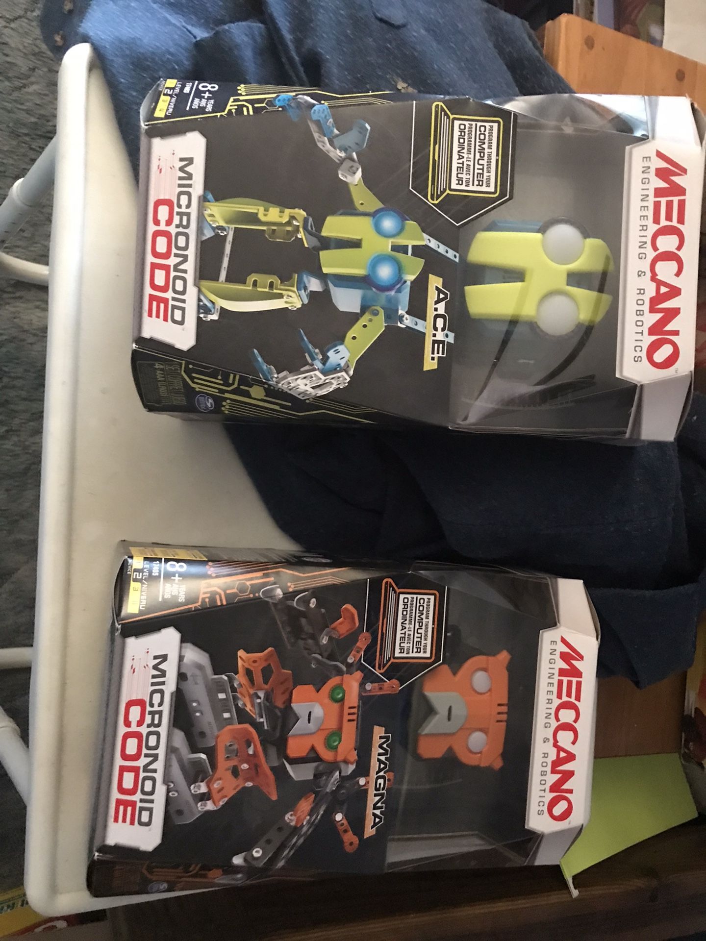 New In Boxes Robotic Robots Only $60 Each Firm