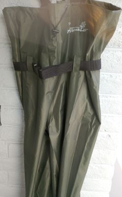 Gone Fishing: Angler Fishermen Attire Waders Pants Boots Attached
