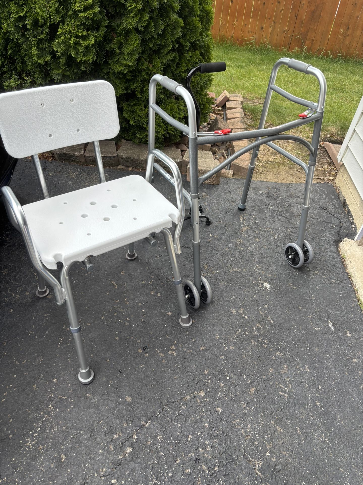 Walker And Bath Chair